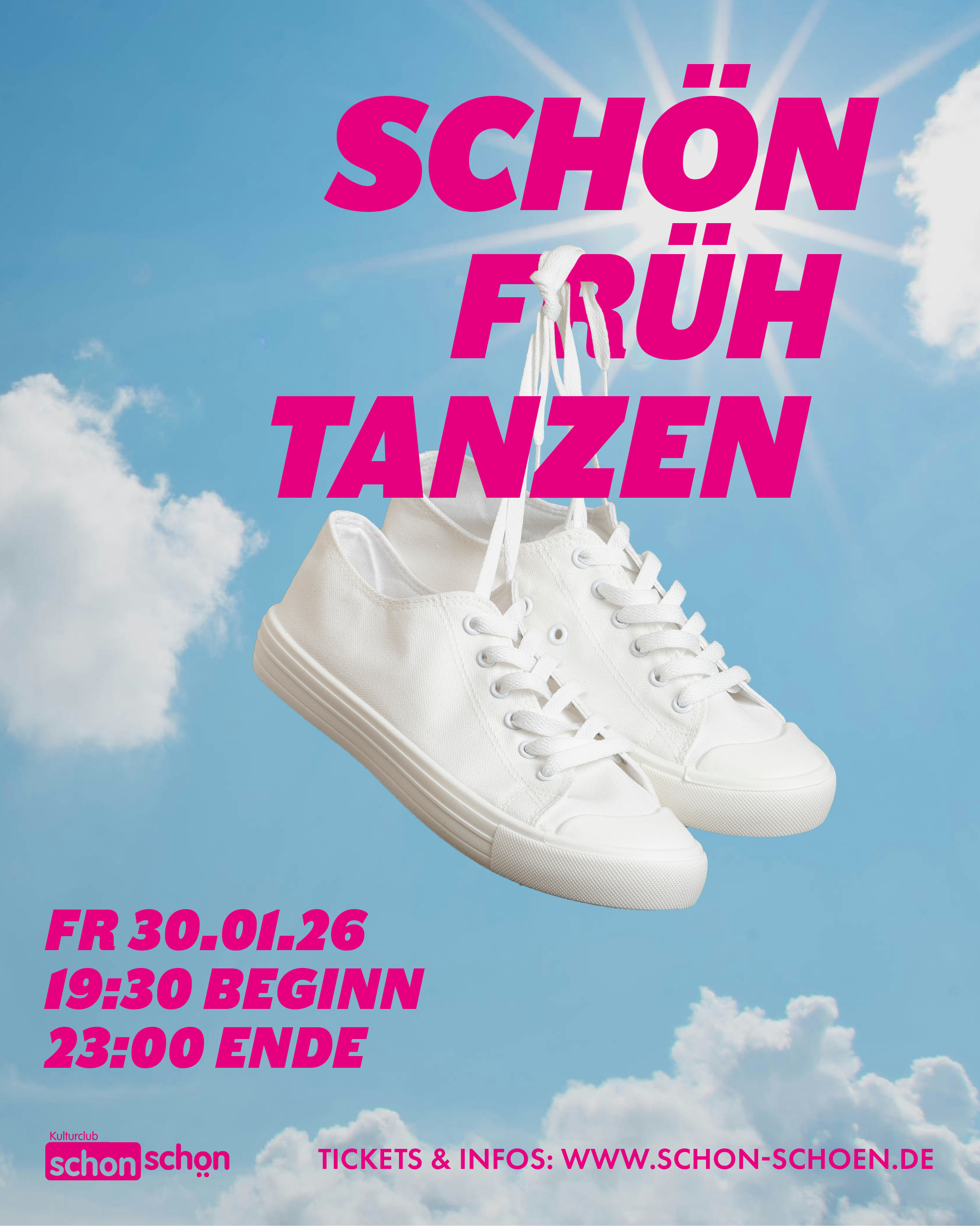Veranstaltungsbild für Schön Früh Tanzen (Party)  